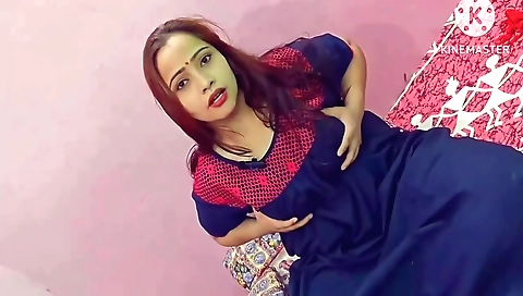 Chubby brunette slut in her room is getting fucked in POV