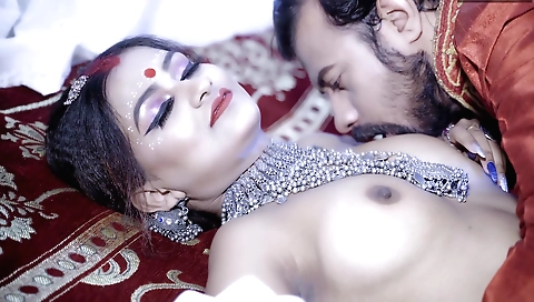 Indian brunette with a sexy ass shares her husband's old boyfriend