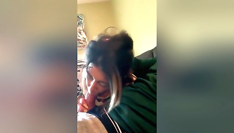 Brunette 18+ gets her ass and pussy fucked on web camera