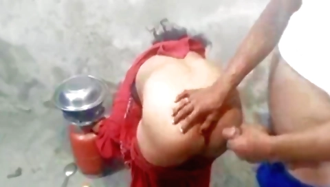 Indian guy with a big ass and a big booty is having fun outdoors