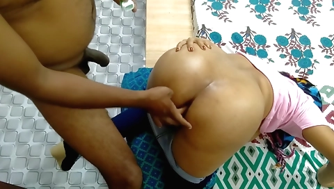 Indian girl got her tight ass fucked by her step son