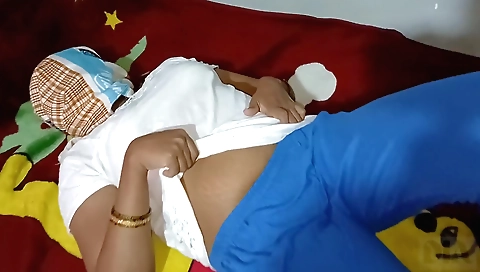 Indian chick gets fucked hard in her big ass and pussy