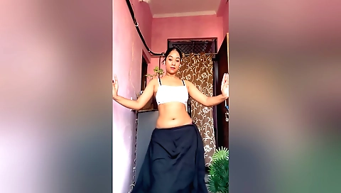 Sexy brunette with big boobs is feeling weird about her new stepdad