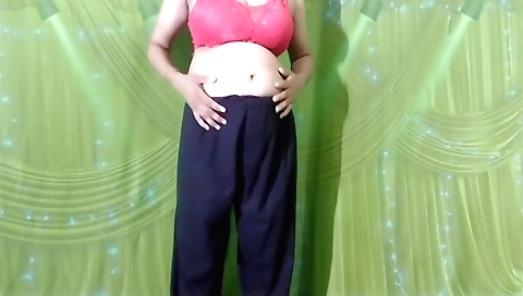 Horny stepmom with huge boobs gives a blowjob to her stepson