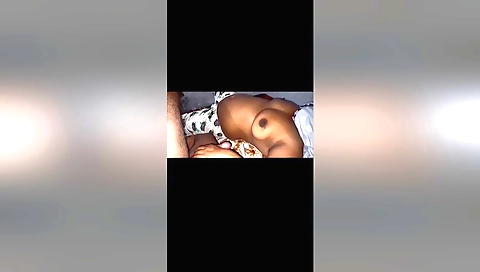 Indian babe with big tits sucks a dick and gets fucked