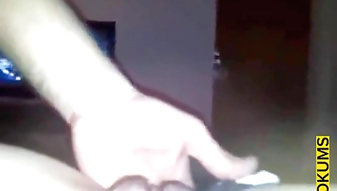 Teen 18+ amateur teen girl is fucking herself in bed