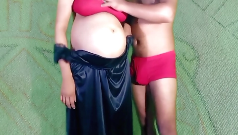 Indian mature slut is getting pounded by her big cock