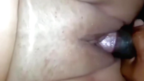 Indian girlfriend with natural tits fucked at hotel