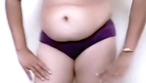 Indian girl gets naked on webcam and plays with her twat