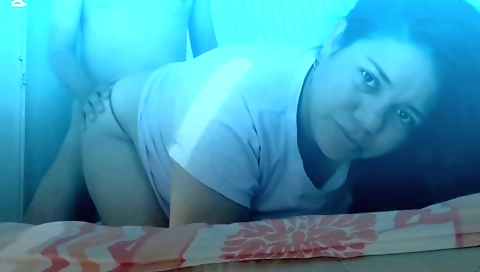 Amateur brunette milf with big tits gets all the fun