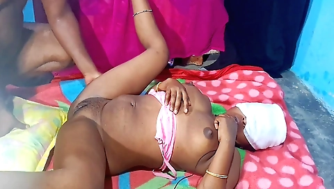 Indian woman gets fucked in deepthroat and creampied