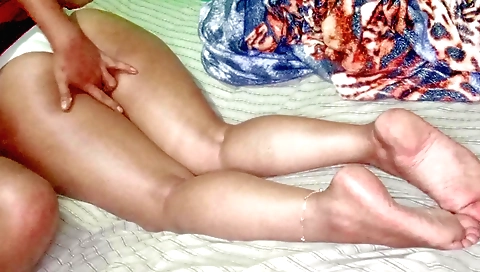 Indian brunette milf fucks her neighbor's sweet pussy