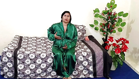 Amateur brunette teen flashes big tits in her pov video