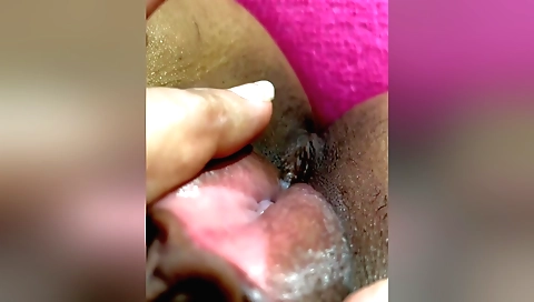 Hot indian female amateur porn video with a hairy pussy