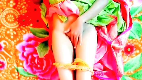 Indian amateur amateur naked fingering in the kitchen