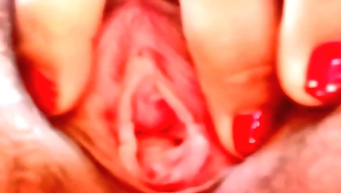 Indian solo female masturbates and rubs pussy lips