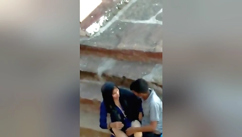 Today Exclusive- Lover Outdoor Romance And Pussy Licking