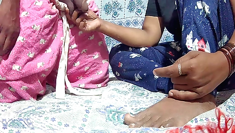 Horny indian beauties have fun at the time of their shower