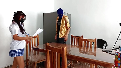 Indian brunette fucks her friend on camera in amateur video