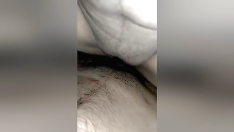 Indian teen is playing with a big dildo in amateur video