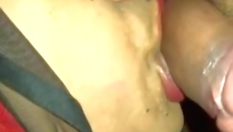 Indian brunette 18+ girl in a dress fucks and gets facial