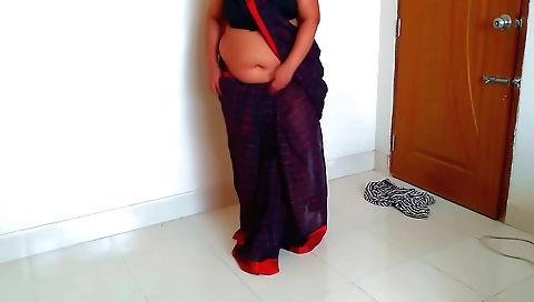 Amateur brunette and her stepson play with each other in party