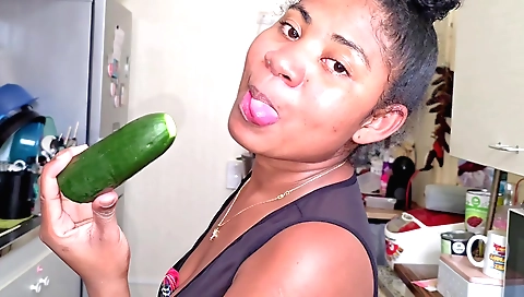 Naked solo female is naked and sexy in her mini skirt