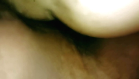 Amateur brunette with a natural body showing off her curves