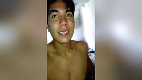 Creampied and fucked hard on webcam in horny homemade vid