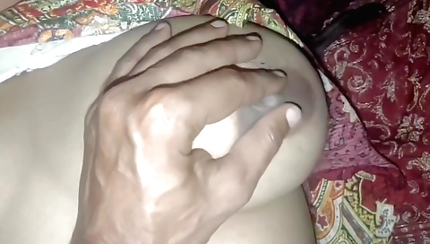 Indian babe with hairy vagina drilled by young stepbrother