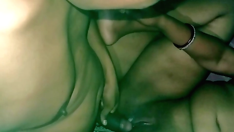 Indian couple having a hardcore threesome with sex