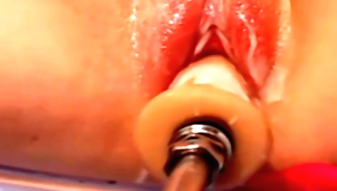 Indian teen gets fucked by a sex toy in a solo video