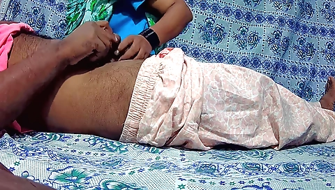 Indian girl 18+ in sexy lingerie fucked by boyfriend