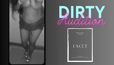 Busty Indian hottie gets naked on the bed for a solo scene