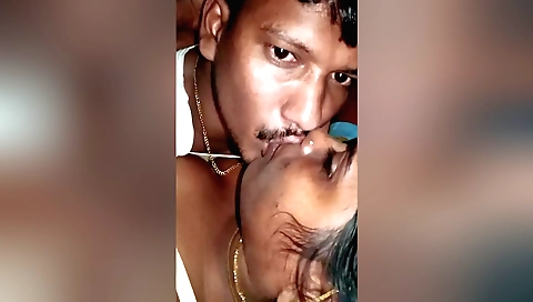 Indian girlfriend getting her mouth and pussy fucked