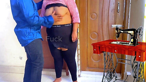Desi Beautiful Fucked By Tailor In Pakistani - (part-2)