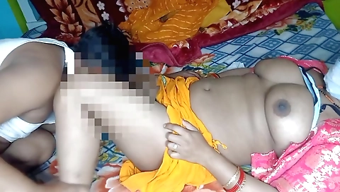 Indian brunette gets her pussy fucked in the missionary position