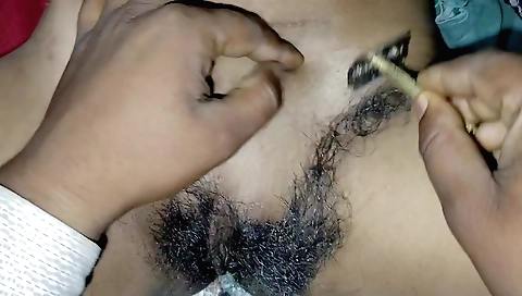 Indian hairy woman gets rammed in the hot porn video