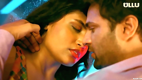 Cute brunette milf seduces her husband in a bedroom